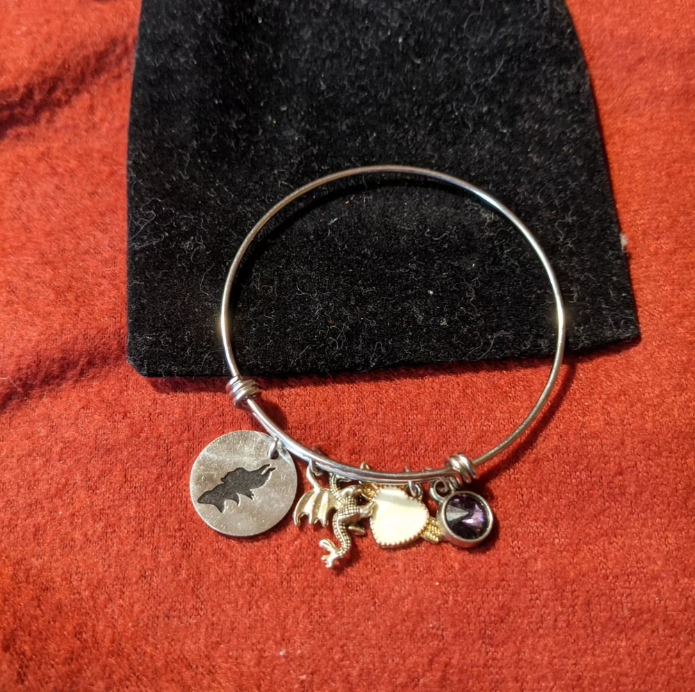 Silver Bangle Bracelet